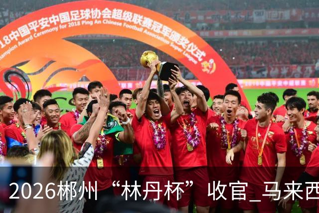 2026郴州“林丹杯”收官 马来西亚选手詹俊为男单夺冠